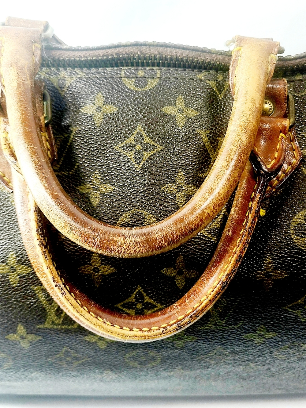 Louis Vuitton Leather Satchel Set - Picture 9 of 10